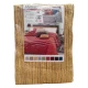 COPRITUTTO COPRILETTO COTONE JACQUARD MELANGE TG GIALLO