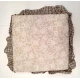 COPPIA CUSCINO LACCI VOLANT SEDIA IMBOTTITO 40X40CM SESTRIERE BEIGE PEZZOLI