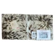TAPPETO DA CUCINA VELOUR FLOWER EG MARRONE