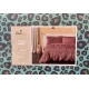 COPRIPIUMINO MATRIMONIALE COTONE LEOPARD LINEA ORO CELESTE CARTELLINO