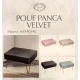 POUF PANCA 60X40X40CM VELVET SOPHIE