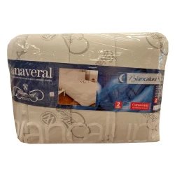 TOPPER MATERASSO MATRIMONIALE CANAVERAL BIANCALUNA