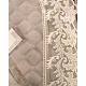 TRAPUNTINO MATRIMONIALE TULLE MACRAME' FEDERICA NAZARENO GABRIELLI GRIGIO PARTICOLARE