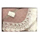 TRAPUNTINO MATRIMONIALE TULLE MACRAME' FEDERICA NAZARENO GABRIELLI ROSA