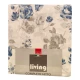 COMPLETO LENZUOLA MATRIMONIALE COTONE VICTORIA LIVING IMBERTI AZZURRO