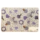 TAPPETO CUCINA JACQUARD GOMMATO ANTISCIVOLO LAVANDA EG