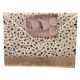 COMPLETO LENZUOLA MATRIMONIALE COTONE ROSELLINE EMY DOLCE NOTTE PEZZOLI AZZURRO