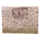 COMPLETO LENZUOLA MATRIMONIALE COTONE ROSELLINE EMY DOLCE NOTTE PEZZOLI LILLA