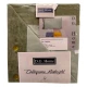 COMPLETO LENZUOLA MATRIMONIALE COTONE DELAVE' CAPALBIO D.G.HOME VERDE