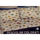 COMPLETO LENZUOLA COTONE PESCIOLINI COLORATI DOLCE NOTTE PEZZOLI CARTELLINO
