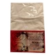 LENZUOLO SOTTO ANGOLI MATRIMONIALE MAXI 190X215CM COTONE TINTA UNITA QUADRIFOGLIO PANNA