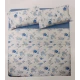 COMPLETO LENZUOLA MATRIMONIALE PERCALLE PIZZO ARIEL SAMOA NOVIA CARTELLINO