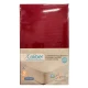 COPRIMATERASSO LENZUOLO ESTENSIBILE JERSEY MATRIMONIALE COTONE COLIBER BIANCALUNA BORDEAUX