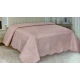 TRAPUNTINO MATRIMONIALE TERMOSALDATO MICROFIBRA DECOR PEZZOLI ROSA CARTELLINO