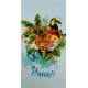 TELO MARE SPUGNA 80X160CM TROPICAL HAWAAI LOVELY HOME CARTELLINO
