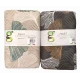 COPRILETTO COTONE PIQUET GINKO QUADRIFOGLIO