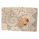 SET SPUGNA ASCIUGAMANO + OSPITE JACQUARD NATURALI ACQUA GITIESSE BEIGE