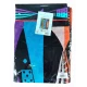 TELO MARE SPUGNA JACQUARD 90X165CM PICASSO FISH LOVELY HOME CONFEZIONE