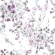 COPRILETTO COTONE PIQUET ACQUERELLO QUADRIFOGLIO PARTICOLARE