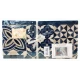 TAPPETO DA CUCINA VELOUR FUNNY EG BLU