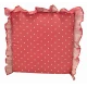 SET CUCINA ARREDO COTONE STAMPATO FLORA PREZIOSA CUSCINO SOTTO