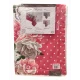 SET CUCINA ARREDO COTONE STAMPATO FLORA PREZIOSA TOVAGLIA