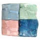 SET 8 CONFEZIONI DA 6 PEZZI LAVETTE SPUGNA 30 X 30 CM LOVELY COLORATE LOVELY HOME