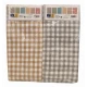 SET 18 PEZZI STROFINACCI COTONE 45X65CM MARBELLA LOVELY HOME RETRO