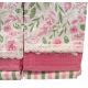 SET 18 PEZZI STROFINACCI COTONE 45X65CM PIZZO FLORAL LOVELY HOME PARTICOLARE