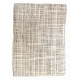 COPRITUTTO COPRILETTO MATRIMONIALE MISTO COTONE JACQUARD CARTIERE TG BEIGE
