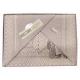 COMPLETO LENZUOLA COTONE MATRIMONIALE MACRAME' DAFNE C.V. RICAMI