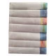 7 PEZZI STROFINACCI 50X70CM COTONE SPIGATO RICAMATO GLI ASCIUGOTTI LA SETTIMANA MELANGIO RETRO