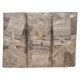ASSORTITO 3 PEZZI COMPLETO LENZUOLA MATRIMONIALE COTONE PERCALLE ROSE BEIGE HOME SWEET HOME
