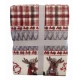 PLAID PILE STAMPATO AGNELLATO 130X160CM TIROLO RENNE DIADEMA