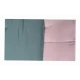 TRAPUNTA INVERNALE MATRIMONIALE BICOLORE DOUBLE FACE LOVELY HOME GRIGIO ROSA