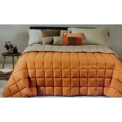 TRAPUNTA INVERNALE MATRIMONIALE MICROFIBRA DOUBLE COLOR OPEN CALEFFI