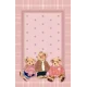 TRAPUNTA INVERNALE MICROFIBRA SINGOLO TEDDY LINEA ORO ROSA