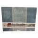COMPLETO LENZUOLA FLANELLA MATRIMONIALE LE FLANELLE PALLINI GITIESSE AZZURRO