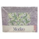 COMPLETO LENZUOLA FLANELLA MATRIMONIALE FIORI K2053 MORFEO VIOLA