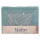 COMPLETO LENZUOLA FLANELLA MATRIMONIALE QUADRETTI K2051 MORFEO AZZURRO