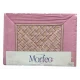 COMPLETO LENZUOLA FLANELLA MATRIMONIALE QUADRETTI K2051 MORFEO ROSA