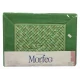 COMPLETO LENZUOLA FLANELLA MATRIMONIALE QUADRETTI K2051 MORFEO VERDE