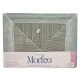 COMPLETO LENZUOLA FLANELLA MATRIMONIALE RIGHE K2079 MORFEO GRIGIO