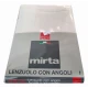 LENZUOLA ANGOLI TINTA UNITA FLANELLA MIRTA IMBERTI PANNA