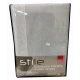 COMPLETO LENZUOLA FLANELLA CLASS STILE IMBERTI GRIGIO