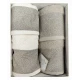 SET SPUGNA 2 ASCIUGAMANO + 2 OSPITE DIGITALE BASIC SASSI HELEN PANNA CORDA