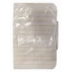 BAVAGLIONE ADULTO AZALEA 6 PEZZI SPUGNA 50X70CM ELASTICO O LACCETTI MAGIE DI CASA