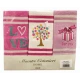 STROFINACCI SPUGNA COTONE RICAMATO CONF. 3 PEZZI HOME LOVE MAESTRI COTONIERI