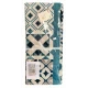 TAPPETO JACQUARD FANNY SUARDI CELESTE
