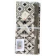 TAPPETO JACQUARD FANNY SUARDI FANGO